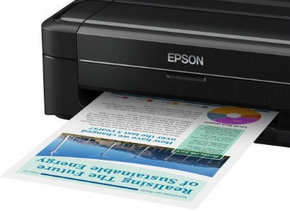 Máy in phun màu Epson L310 đem lại bản in sắc nét, màu sắc sống động.