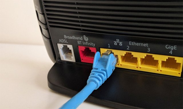 Cổng Ethernet trên router