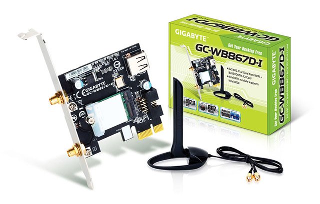 Gigabyte GC-WB867D-I Rev PCI Express Adapter
