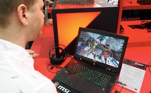 Người chơi sẽ dùng mắt để chơi game trên laptop MSI