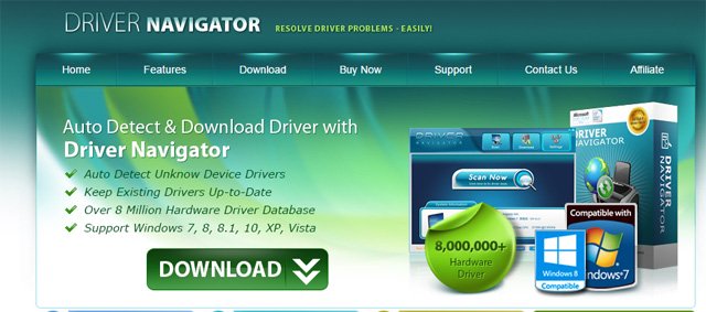 Phần mềm Driver Navigator
