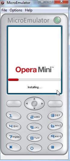 Cài đặt Opera Mini