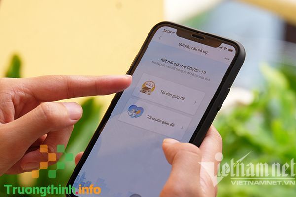 Người dân Hà Nội có thể dùng app để xin giúp đỡ về y tế, lương thực