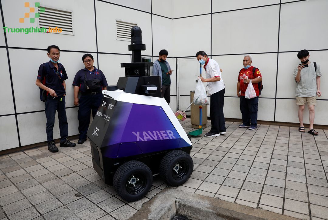 Singapore thử nghiệm robot tuần tra