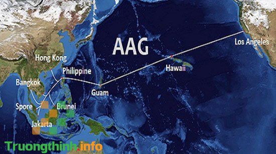 Đã có lịch sửa chữa tuyến cáp quang biển quốc tế AAG