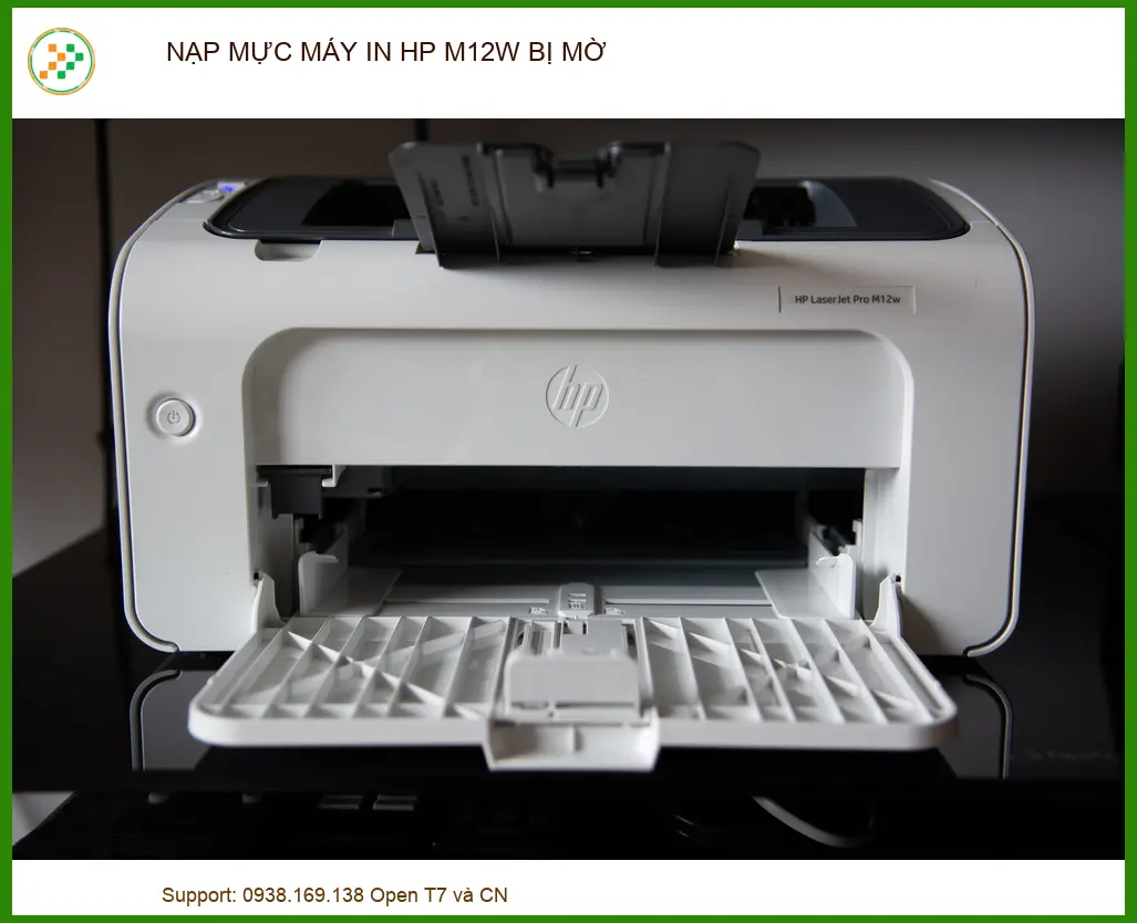 Nạp Mực Máy In Hp M12w Bị Mờ – Đơn Vị Sửa Chữa Uy Tín Tại Nhà
