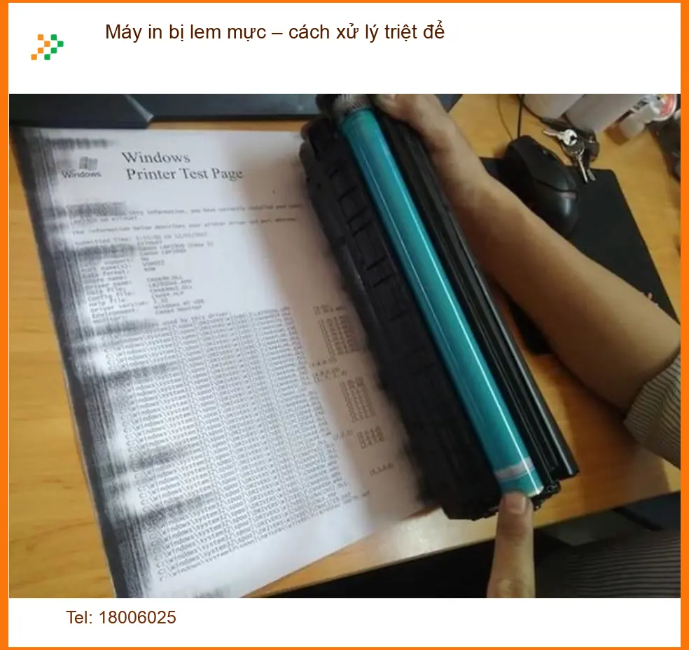 Thủ thuật Máy in bị lem mực: Cách xử lý triệt để – Trung tâm hỗ trợ TPHCM
