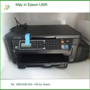 Nạp mực máy in Epson L605 - Trung tâm nạp mực nhanh gần đây TPHCM