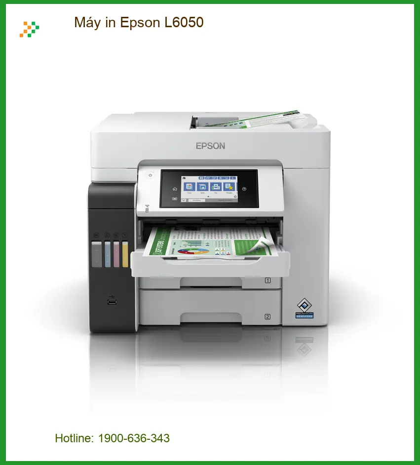 Máy in Epson L6050 - Bơm mực tận nơi TPHCM, có mặt trong ngày