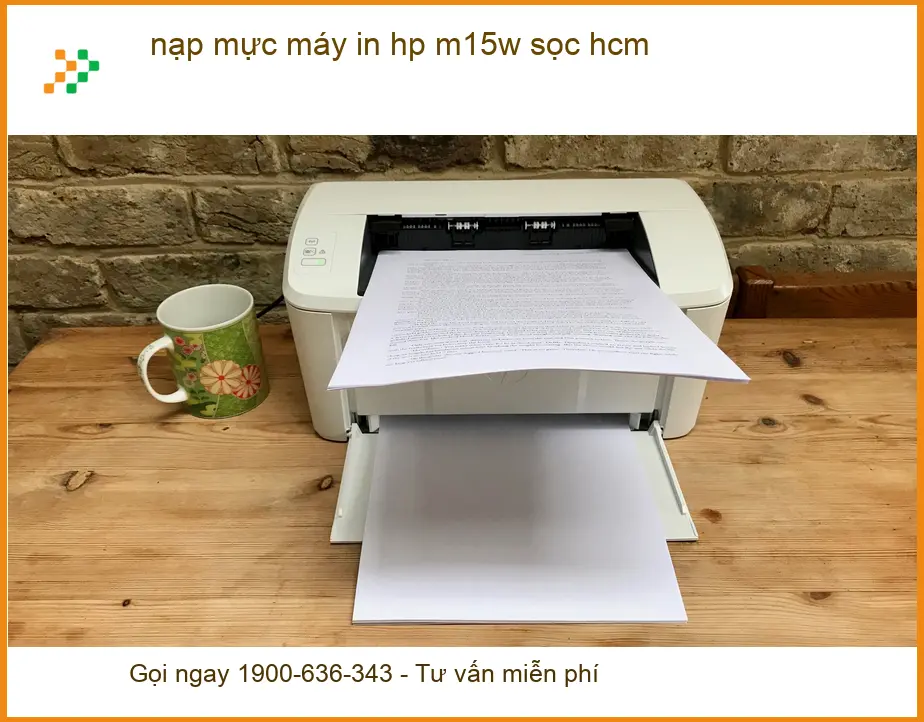 Nạp Mực Máy In HP M15w Sọc TPHCM – Thợ đổ mực nhanh giá rẻ