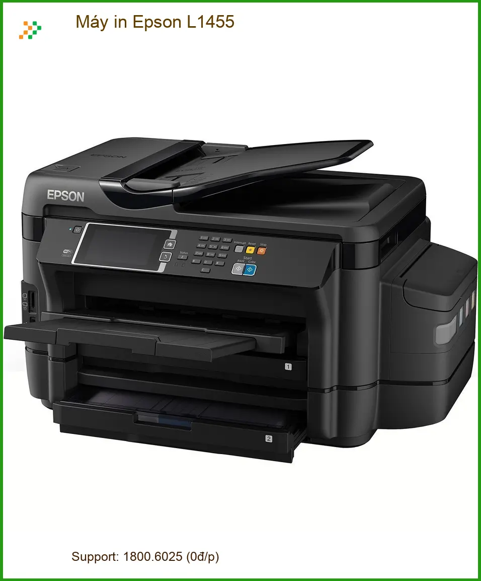 Nạp mực máy in Epson L1455 - Trung tâm Nạp mực nhanh TPHCM Giá rẻ