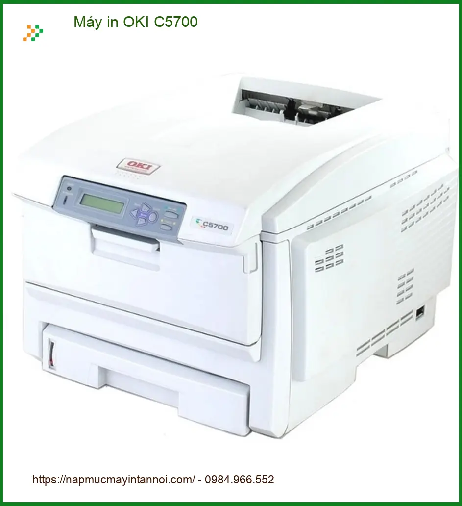 Nạp mực máy in OKI C5700 - Tại nhà TPHCM Nhanh Giá Rẻ