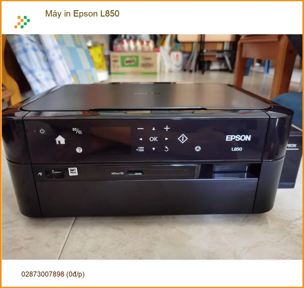 Nạp Mực Máy In Epson L850 - Dịch Vụ Tại Nhà TPHCM Uy Tín Nhanh Chóng