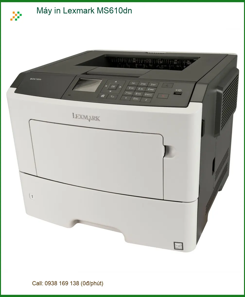 Nạp mực máy in Lexmark MS610dn - Giá rẻ tận nơi TPHCM