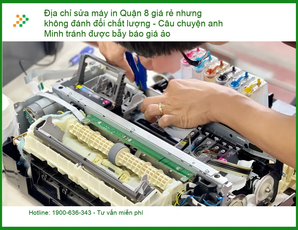 Sửa Chữa Nạp Mực Máy In Quận 8 Giá Rẻ – Điện thoại công ty xử lý gấp