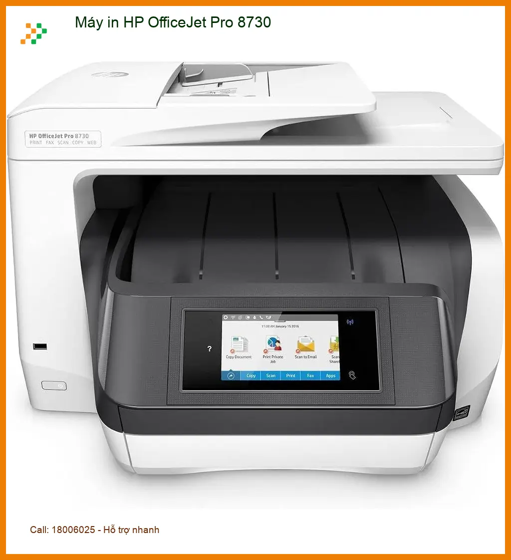 Nạp mực máy in HP OfficeJet Pro 8730 - Tận Nơi TPHCM | Nhanh Gọn Uy Tín